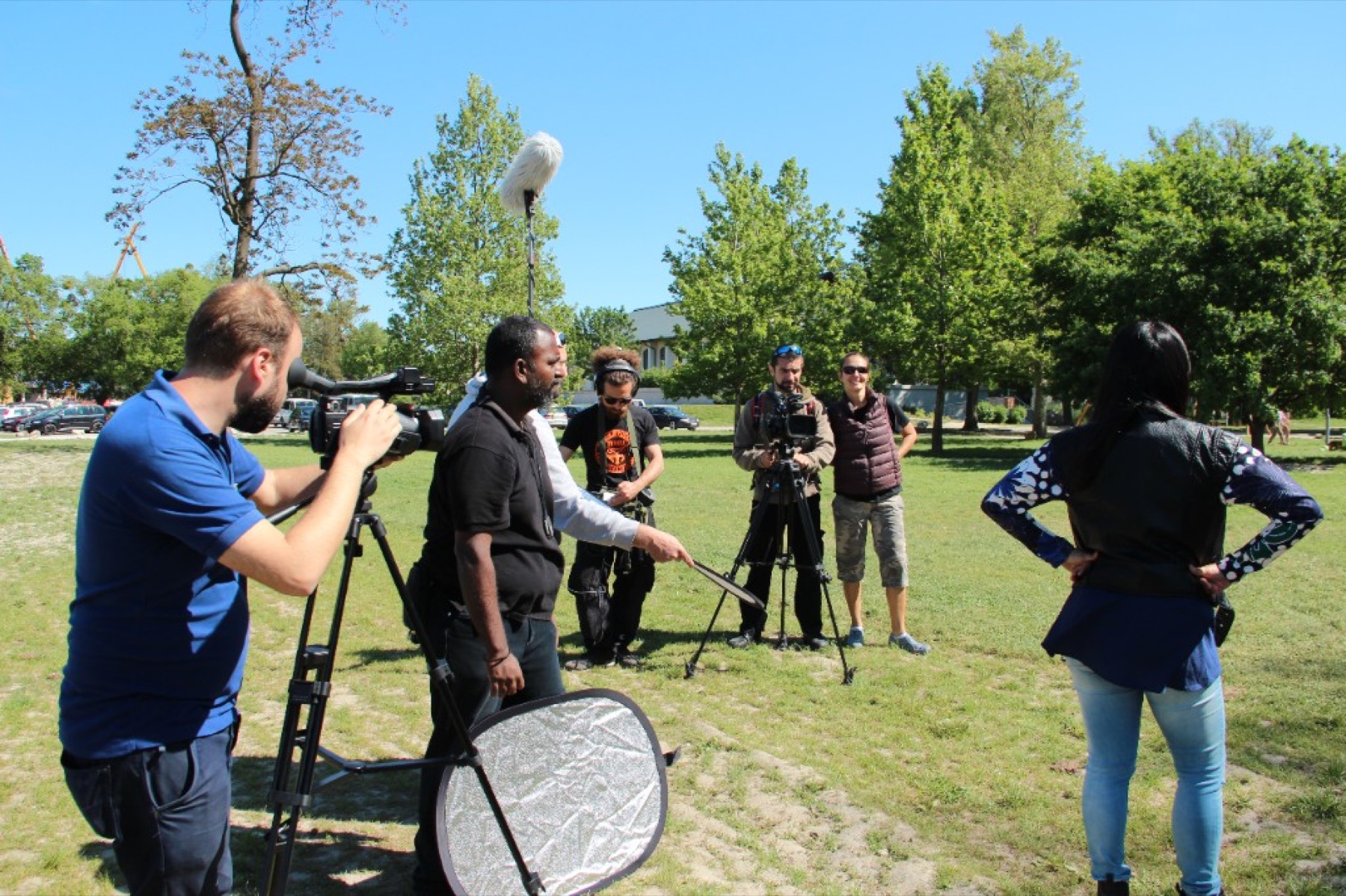 On set, Documentary