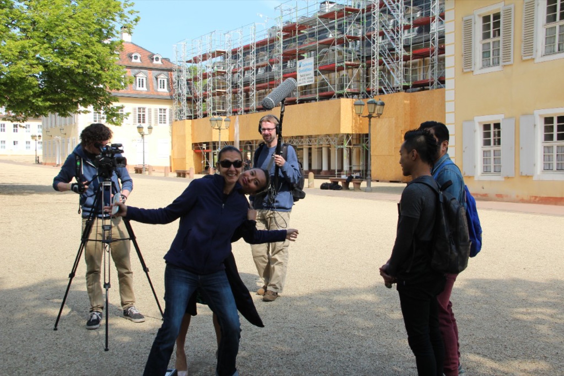Camera operator, On location